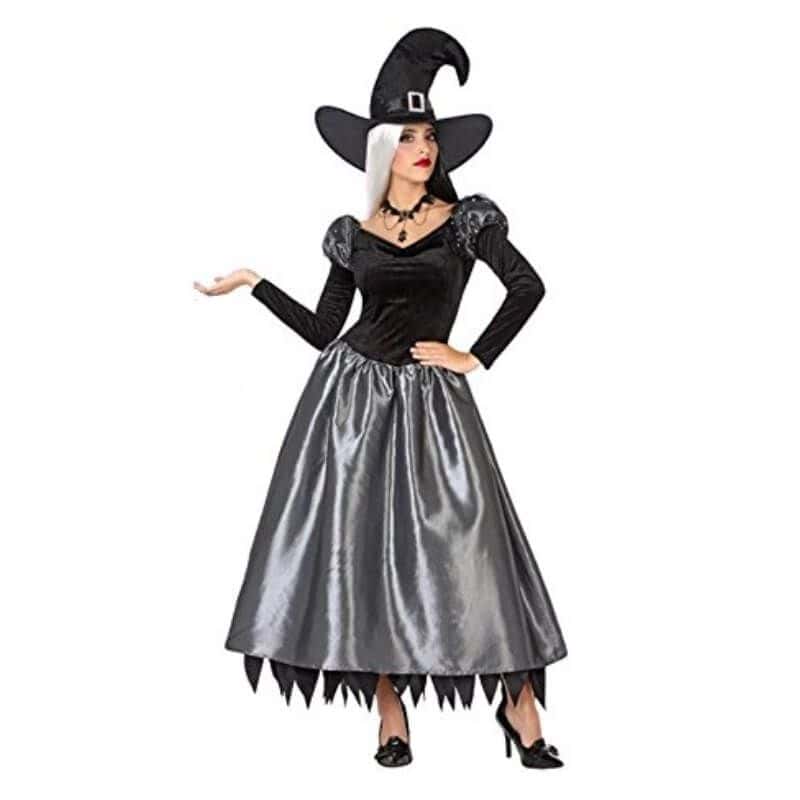 Adulte Femmes Noir 43cm Sorcière Chapeau Halloween Accessoire
