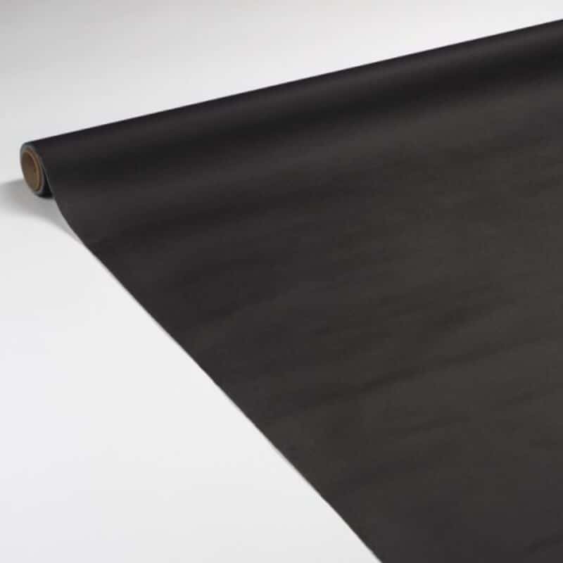 Nappe En Papier Damassé Noir En Rouleau 1,18 x 25 m – Coti-Jouets