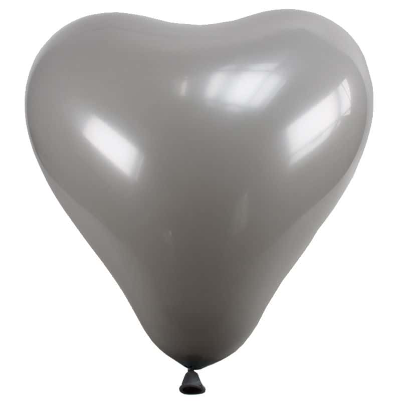 Ballon 25 pièces 18 pouces baudruche en forme de coeur pour la