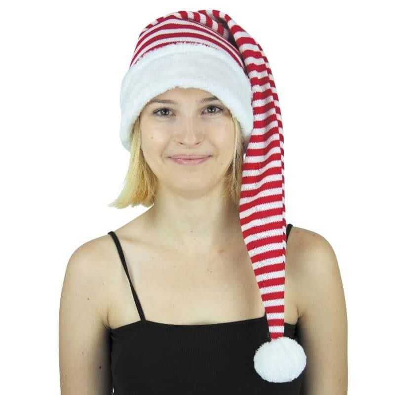 2 x Chapeaux de lutin de Noël avec oreilles pour adultes - Chapeaux de  déguisement de Noël