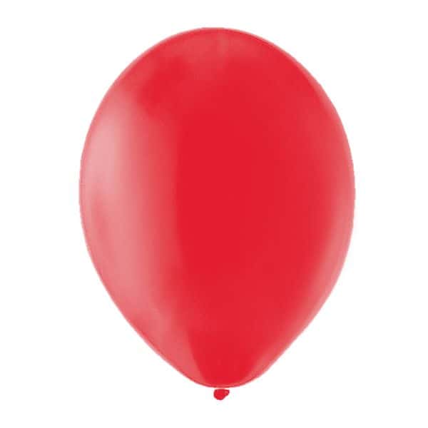 100 Ballons de Baudruche Unis Rouge - Jour de Fête - Ballons - Décoration  de salle de Noël