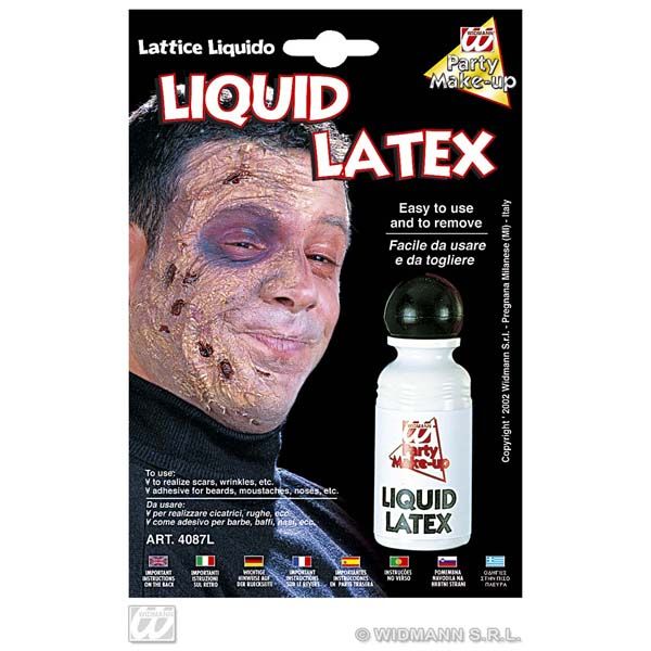 Tube de Latex Liquide pour Peau, Latex Liquide pour Visage, Maquillage Latex  Liquide - Jour de Fête