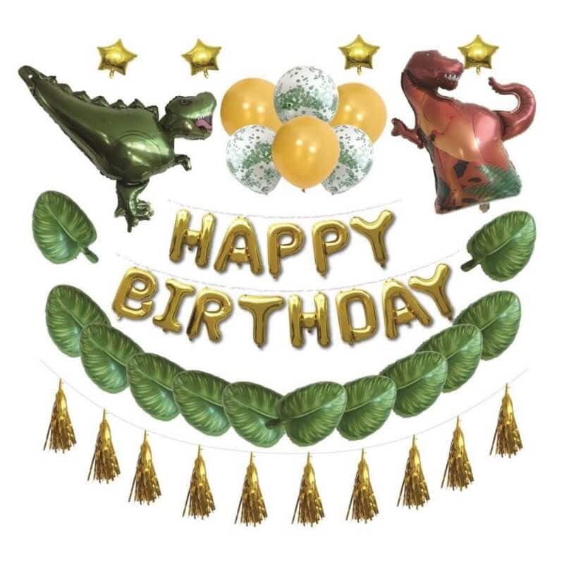 47 Décorations d'anniversaire thème Dinosaure - Jour de Fête - Dinosaures -  Top Thèmes