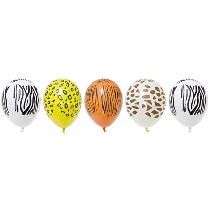 Ballons Animaux Safari - Décorations Anniversaires 