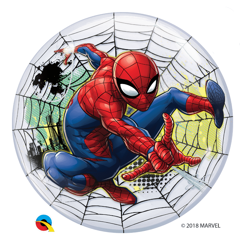 Ballon déco anniversaire Spiderman - MONSIEUR PAILLETTES