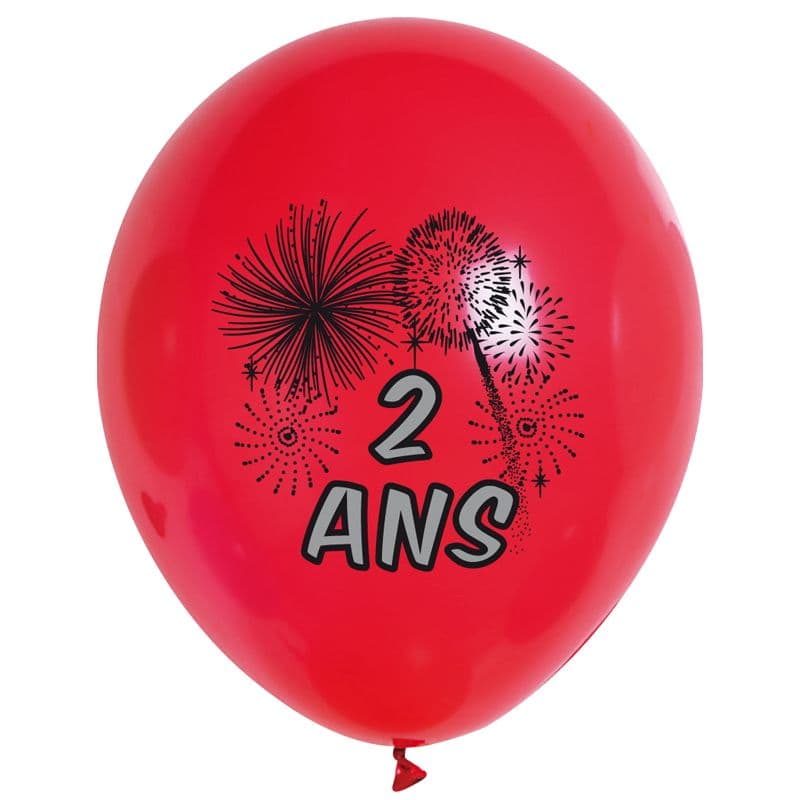 Ballon Anniversaire 2 Ans À VENDRE! - PicClick FR