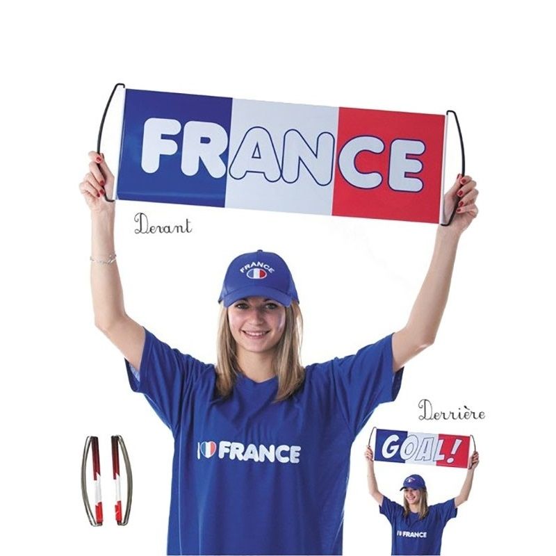 Bannière Supporter France - Jour de Fête - Boutique Jour de fête
