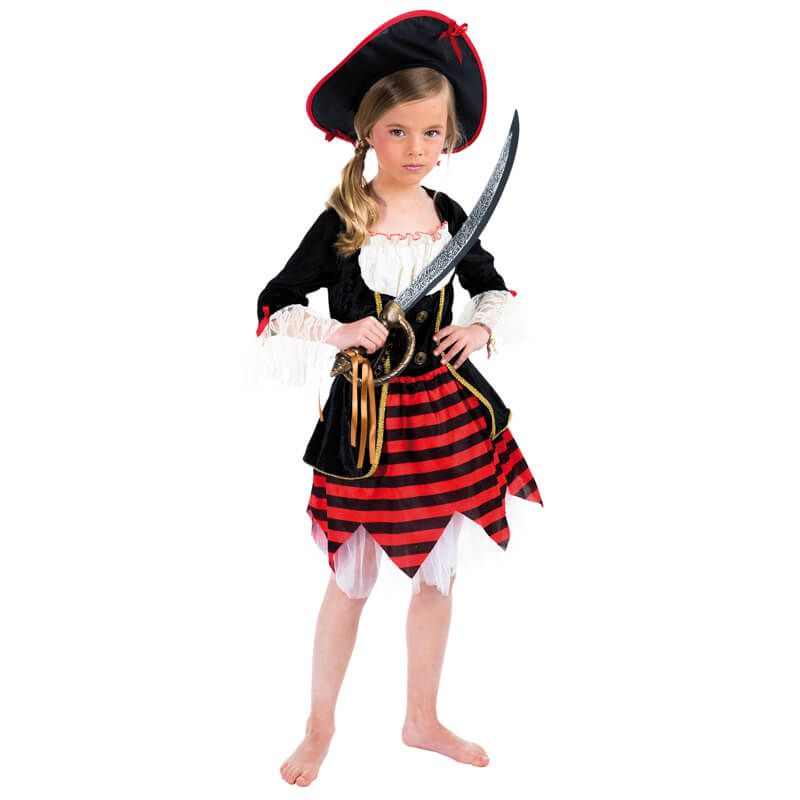 Déguisement de Fille Pirate pour Enfant - Taille au choix - Jour de Fête -  Boutique Jour de fête