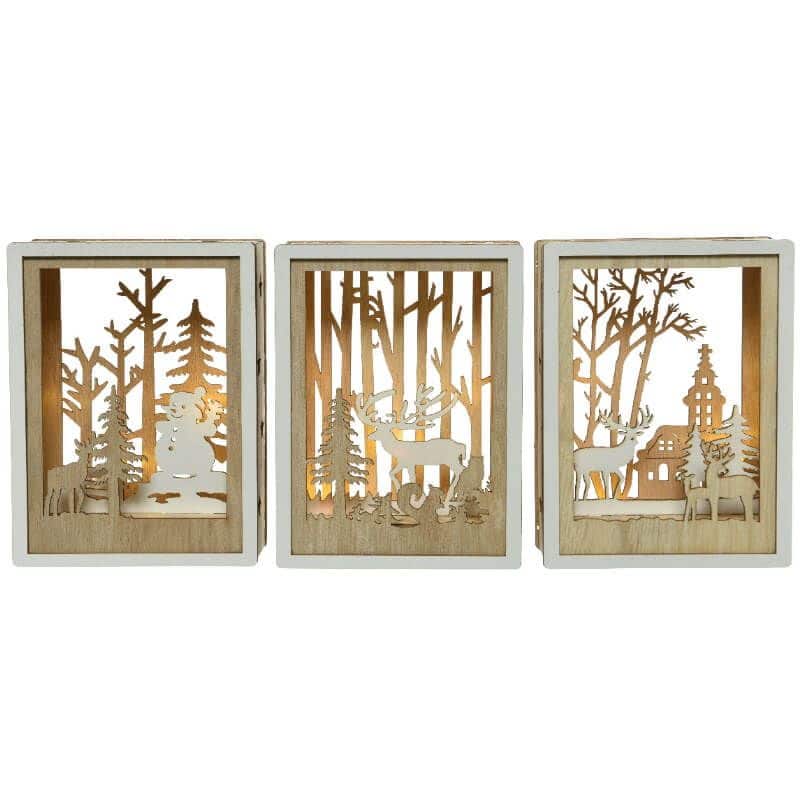 cadre photo bois de pin 20 x 15 cm