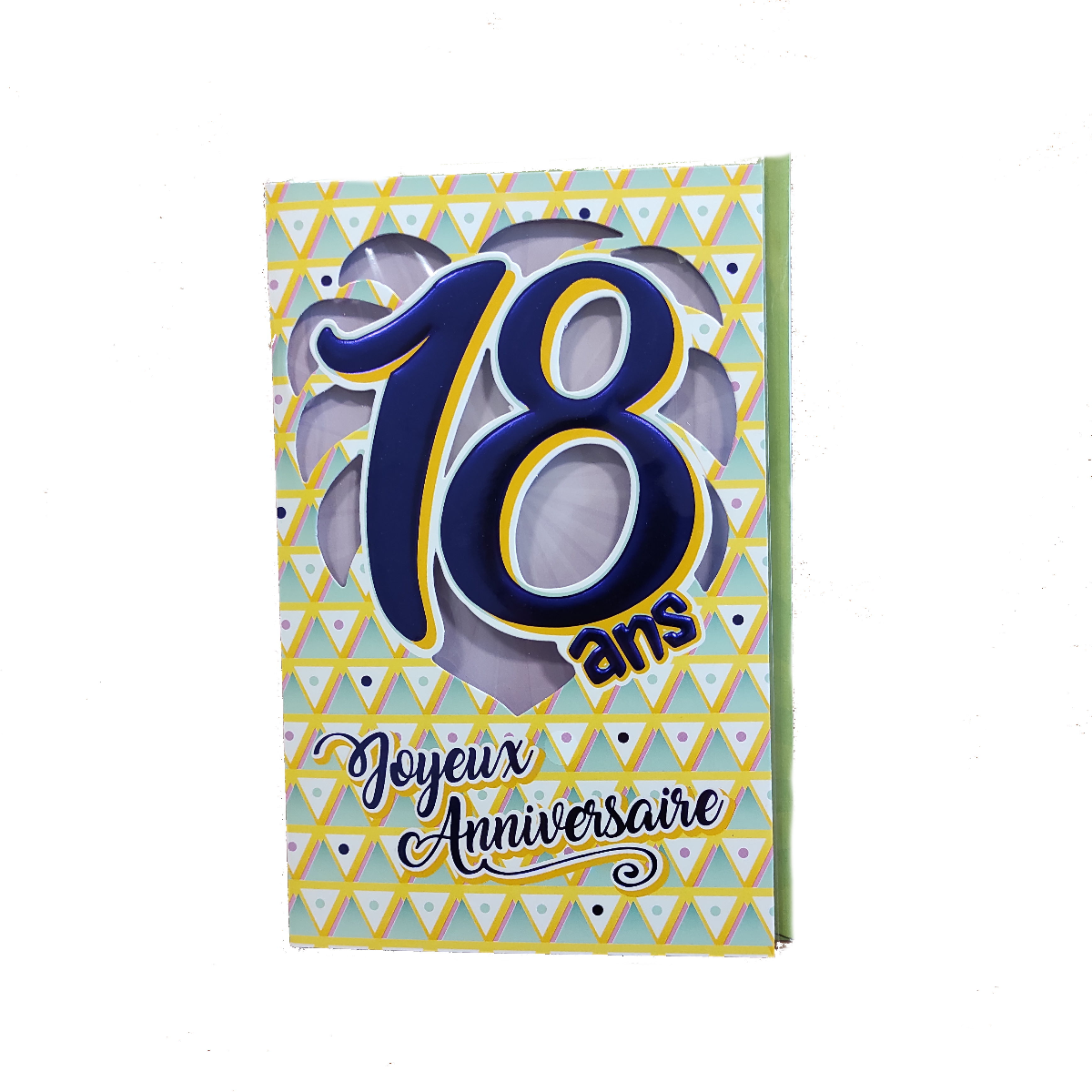 Carte d'Anniversaire Découp'âge Homme avec enveloppe - 18 ans - Jour de  Fête - Boutique Jour de fête