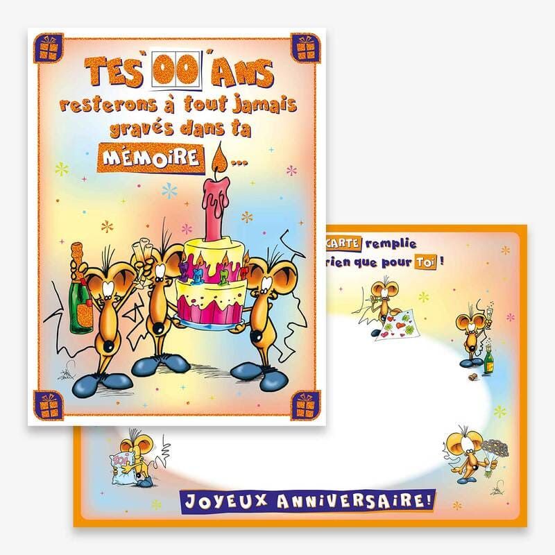 Carte d'Anniversaire Découp'âge avec enveloppe - 7 ans - Jour de Fête -  Boutique Jour de fête