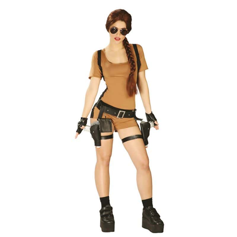 Perruque Lara Croft
