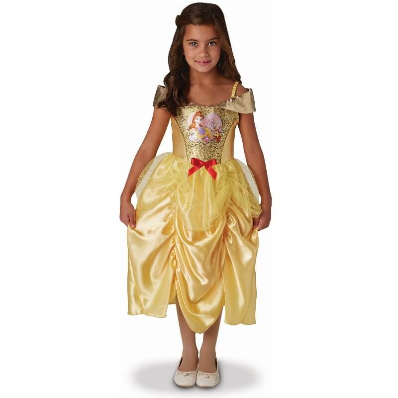 Déguisement de Belle - Robe Satinée - Fille - Taille au choix - Jour de  Fête - Princesses - Thèmes