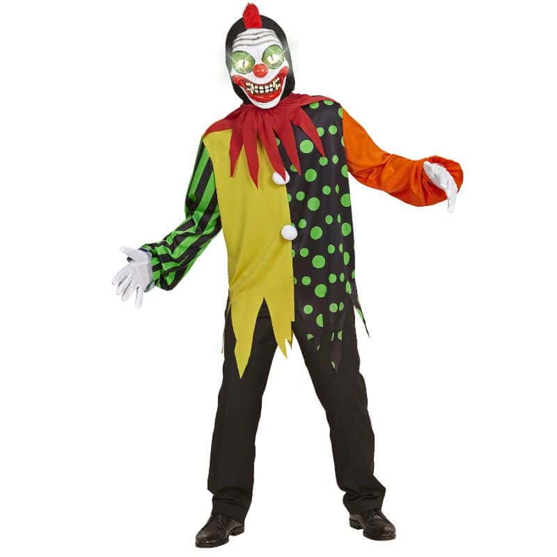 Masque adulte clown tueur - Accessoire déguisement pas cher