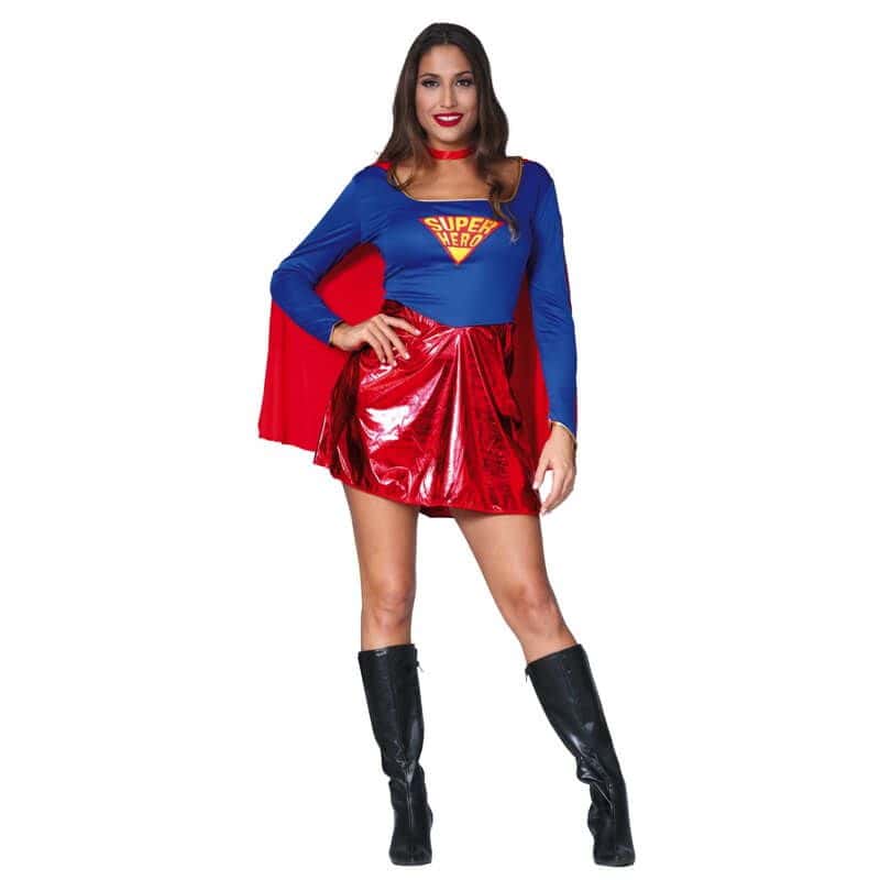Déguisement de Super Héroïne - Taille au choix - Jour de Fête - Moins de 30  euros - Bonnes Affaires