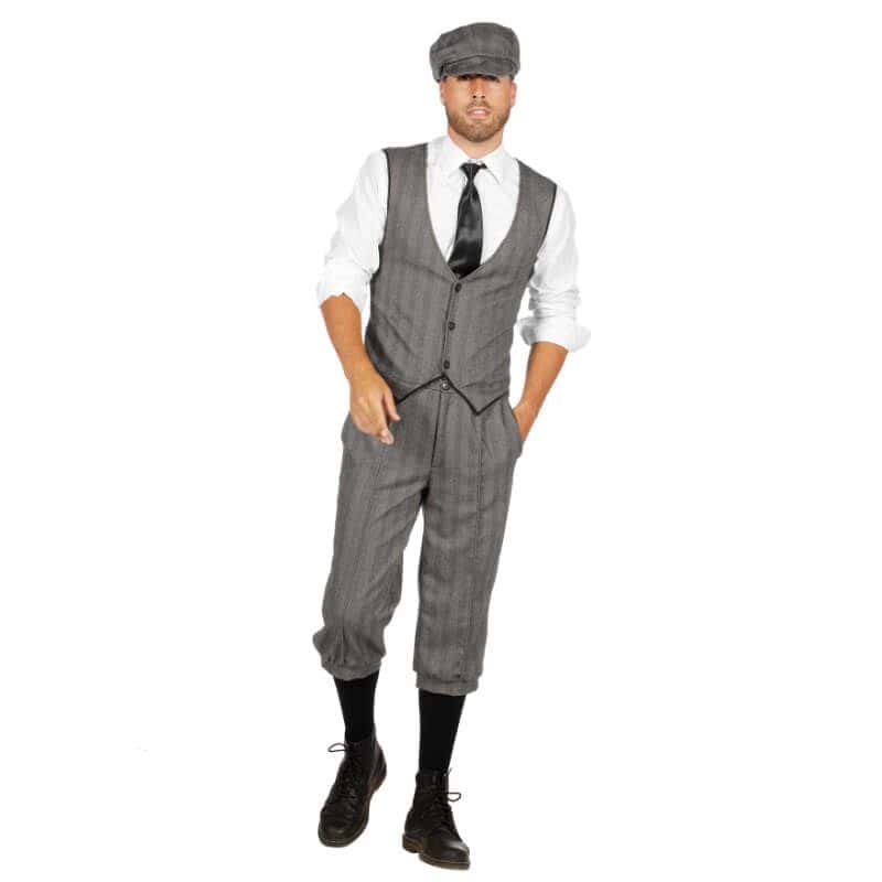 Party City Costume d'Halloween des années folles des années 20 pour homme,  fête Gatsby, grande taille, comprend gilet, chapeau et cravate : :  Mode