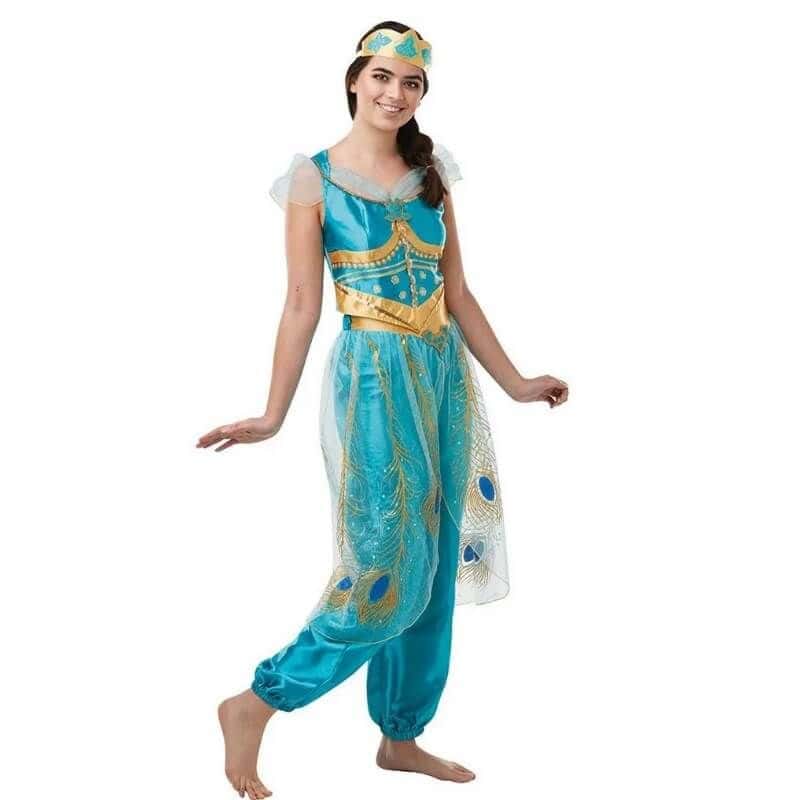 Costume de la Princesse Jasmine de Disney Aladdin pour femmes