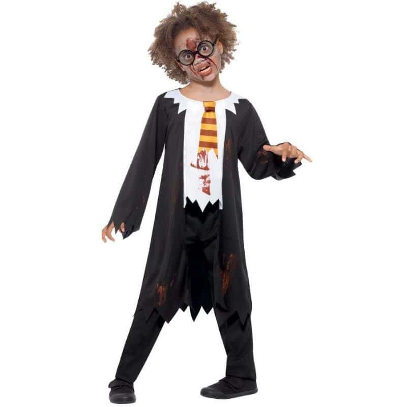 Déguisement Enfant - Magicien Zombie - Taille au Choix - Jour de Fête -  Garçon - Déguisement