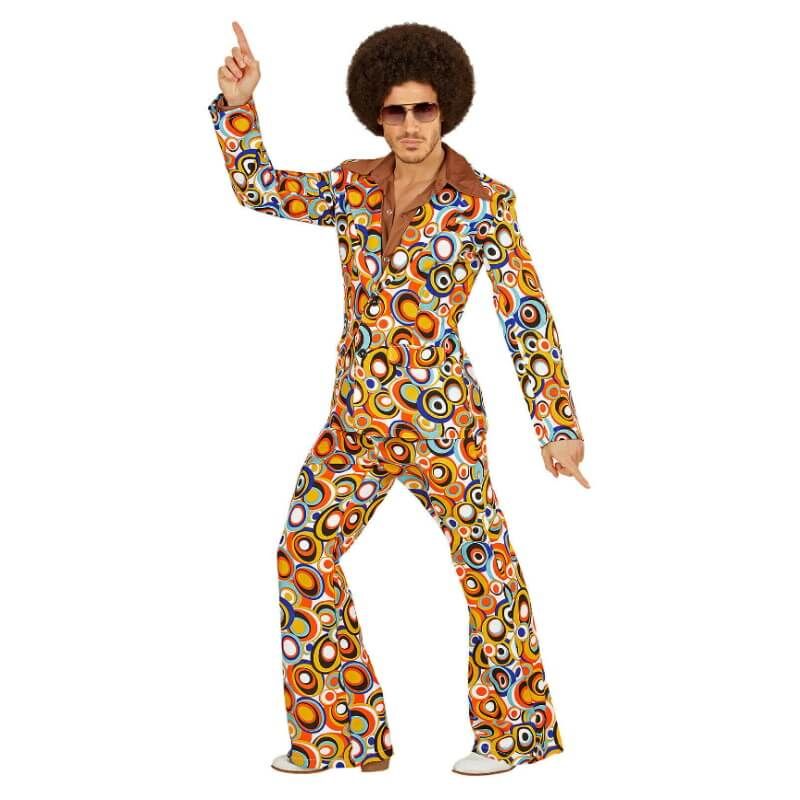 Déguisement Homme - Costume Bubbles - 70's - Années Disco - Taille au Choix  - Jour de Fête - Homme - Déguisement