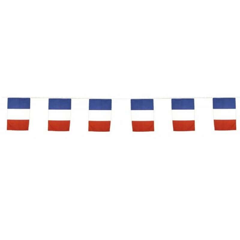 Guirlande tricolore France Drapeaux Unic