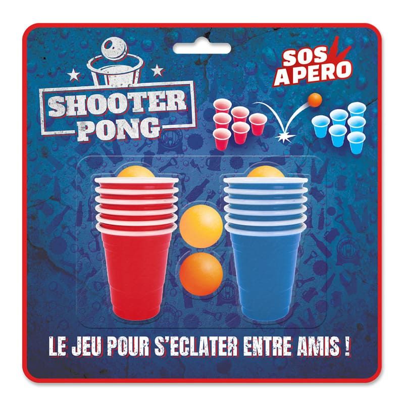 Jeu à boire - Le Shooter Pong - Jour de Fête - Cadeaux - Boutique