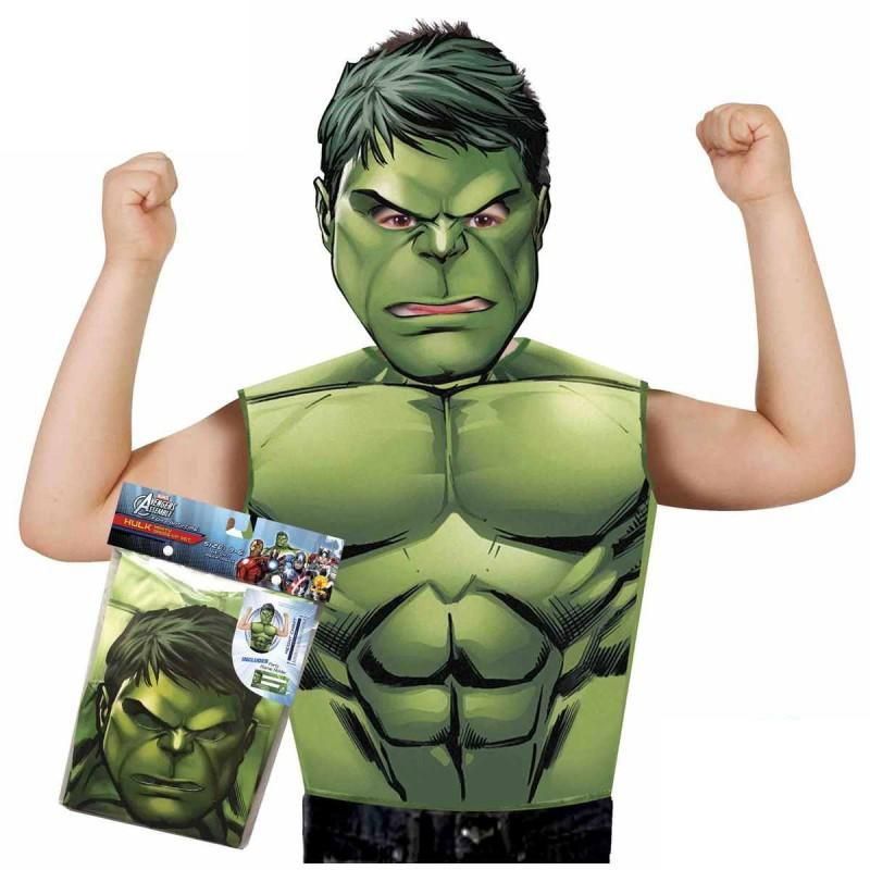Kit déguisement Avengers - Hulk - 3-6 ans - Jour de Fête - Garçon