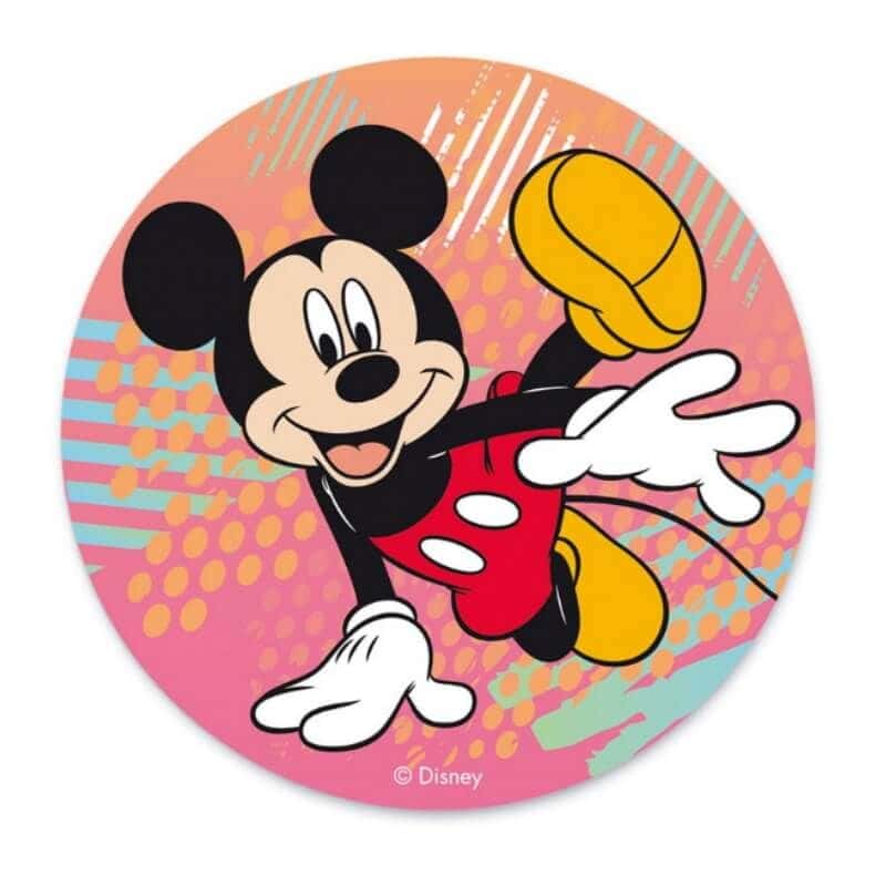 Disque en Azyme Mickey™ - 20 cm - Jour de Fête - Décoration