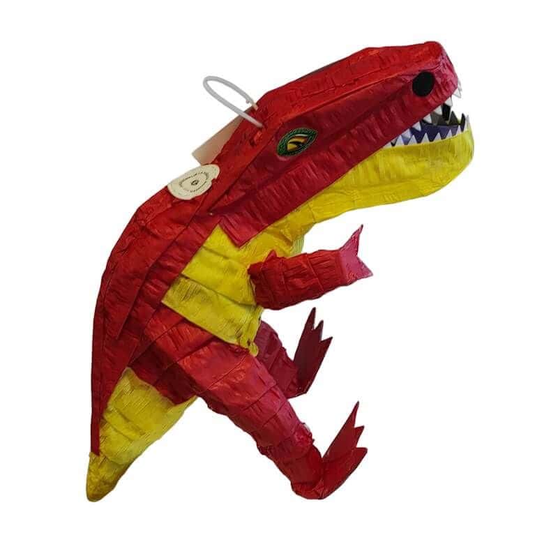 Piñata - Dinosaure T-Rex Rouge - 64 x 18 x 34 cm - Jour de Fête