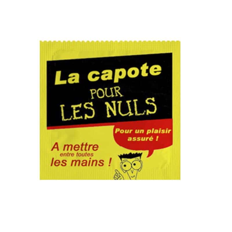 Préservatif Humoristique - La Capote pour les Nuls - Jour de Fête ...