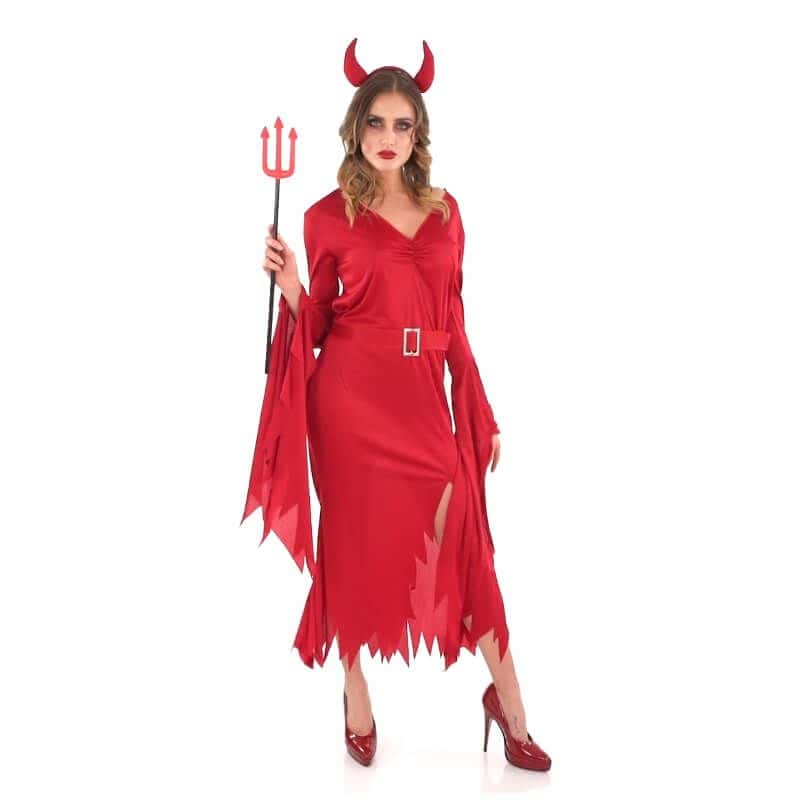 Perruque de Diable pour Enfant avec Cornes - Jour de Fête - Halloween -  Événements