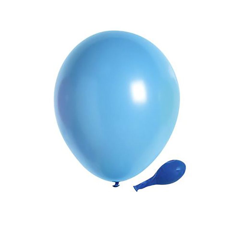 Lot de 100 Ballons Latex Bleu - Jour de Fête - Boutique Jour de fête