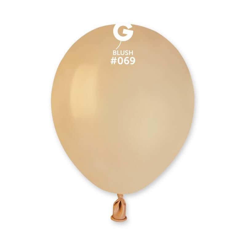 50 ballons latex biodégradables Jaune