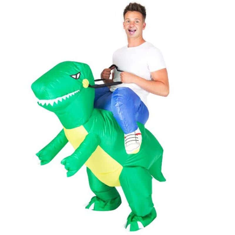 Déguisement Gonflable de Dinosaure pour Adulte - Raptor - Jour de Fête -  Boutique Jour de fête