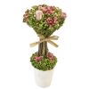 composition-fleurs-roses-pot | jourdefete.com