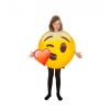 Déguisement Enfant Emoji Bisou Cœur - Taille Unique | JOURDEFETE.COM
