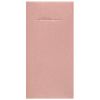 Lot de 12 serviettes porte-couverts en Airlaid - Couleur Rose Gold | jourdefete.com
