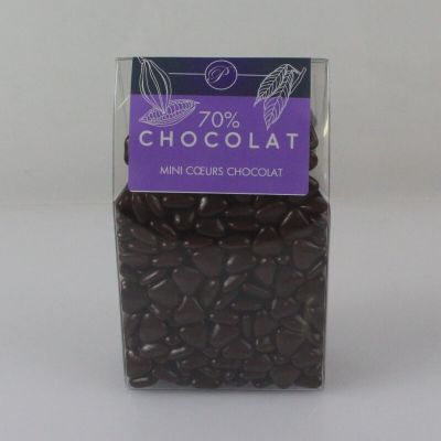 Dragées Mini Coeurs Chocolat 500 gr - Chocolat 