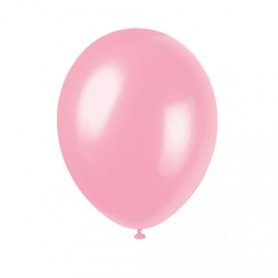 20 Ballons de Baudruche Rose Bonbon