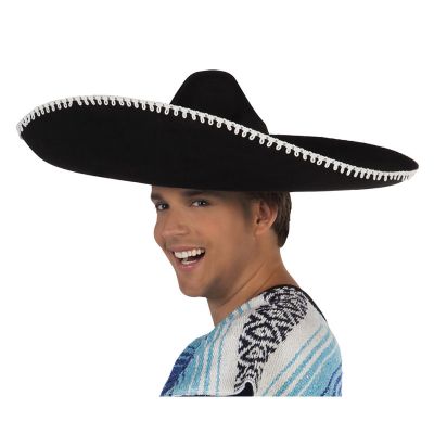 Sombrero mexicain - Noir