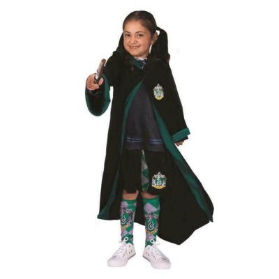 Déguisement robe velours Serpentard Harry Potter™ pour enfant fille