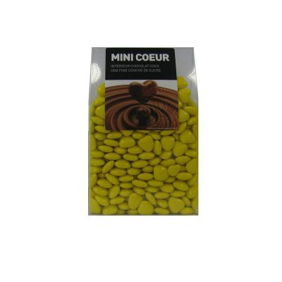 Dragées Mini Cœurs Chocolat 500 gr - Couleur au choix