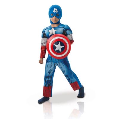 Captain America enfant Luxe - Taille au choix