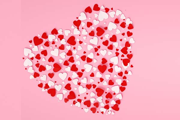 Décoration de Saint-Valentin