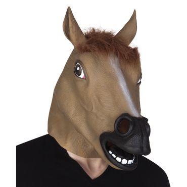 Masque Intégral en Latex Cheval