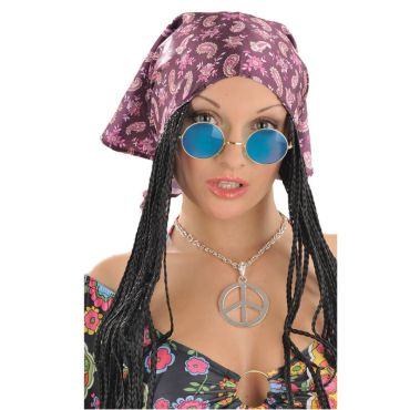Lunettes Hippie - Verres Bleus