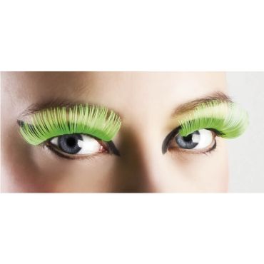 Faux cils longs - Vert