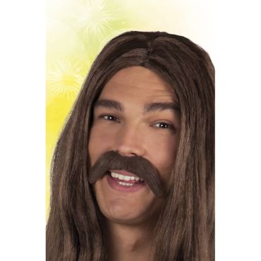Moustache Hippie Adhésive