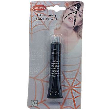  Tube de Faux Sang Noir