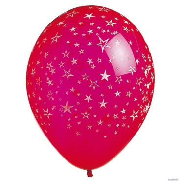 Lot de 8 Ballons étoilés
