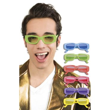 Lunettes Eddie Fluo - couleur au choix